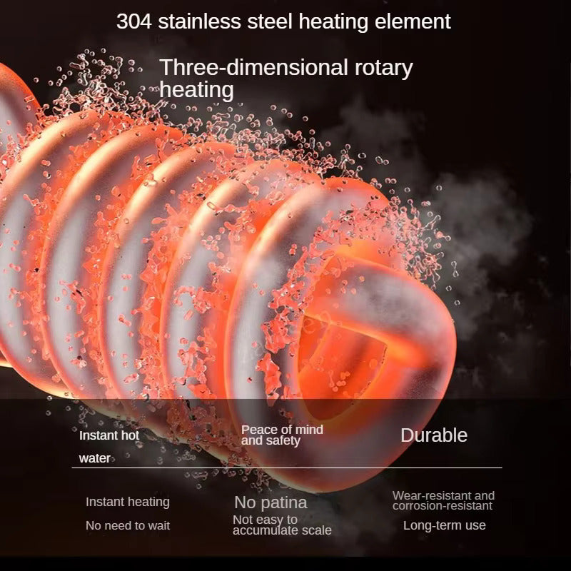 3000W Electric Water Heater Tap Instant Hot Water Faucet Heater Cold Heating Faucet Tankless Instantaneous Water Heater