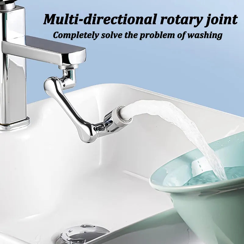 1080°Rotatable Faucet Aerator Bathroom Washbasin Tap Splash