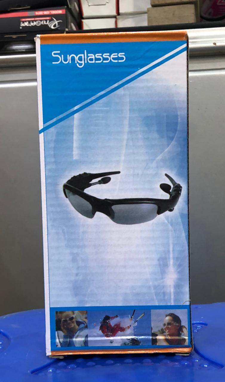 Bluetooth sun glasses with headphones