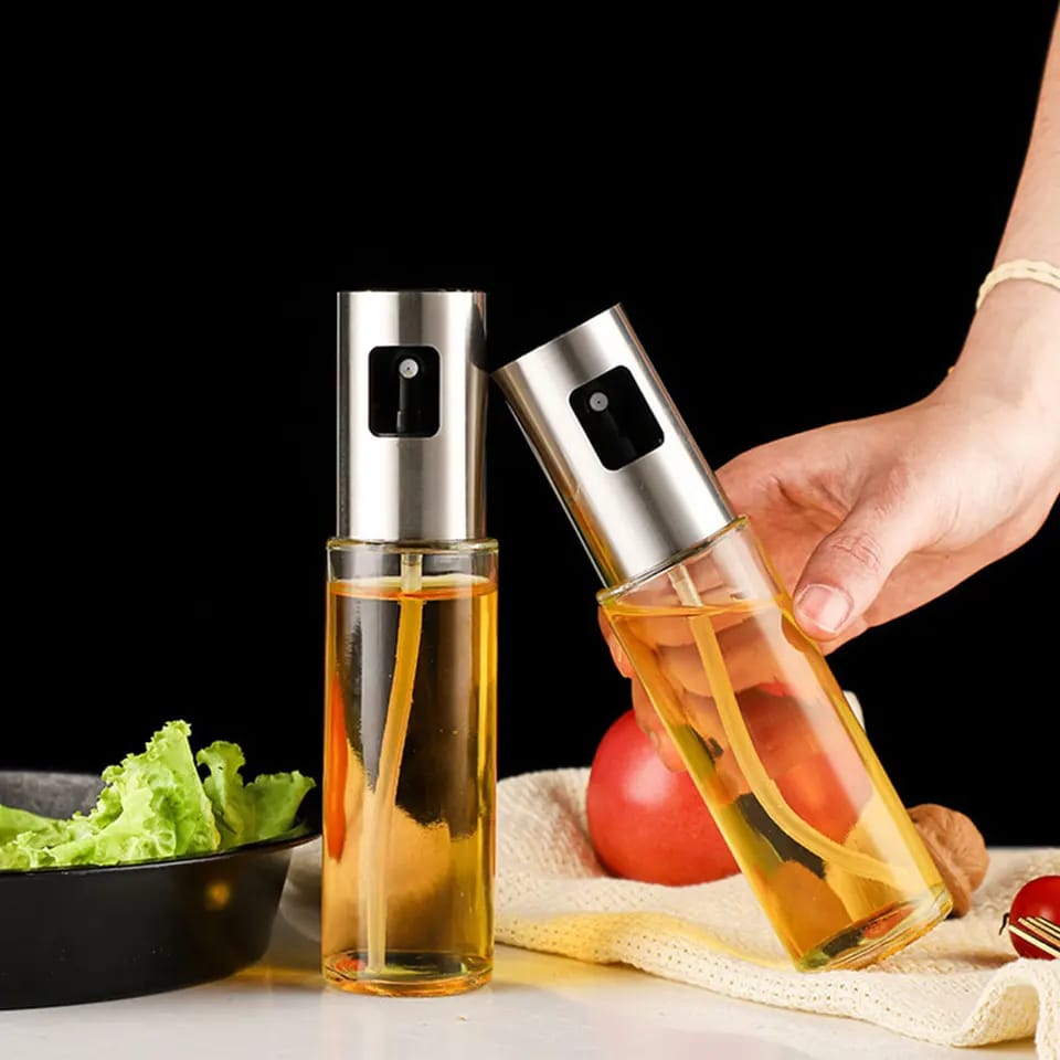 Cooking Oil Sprayer – Glass Oil Spray Bottle for Kitchen