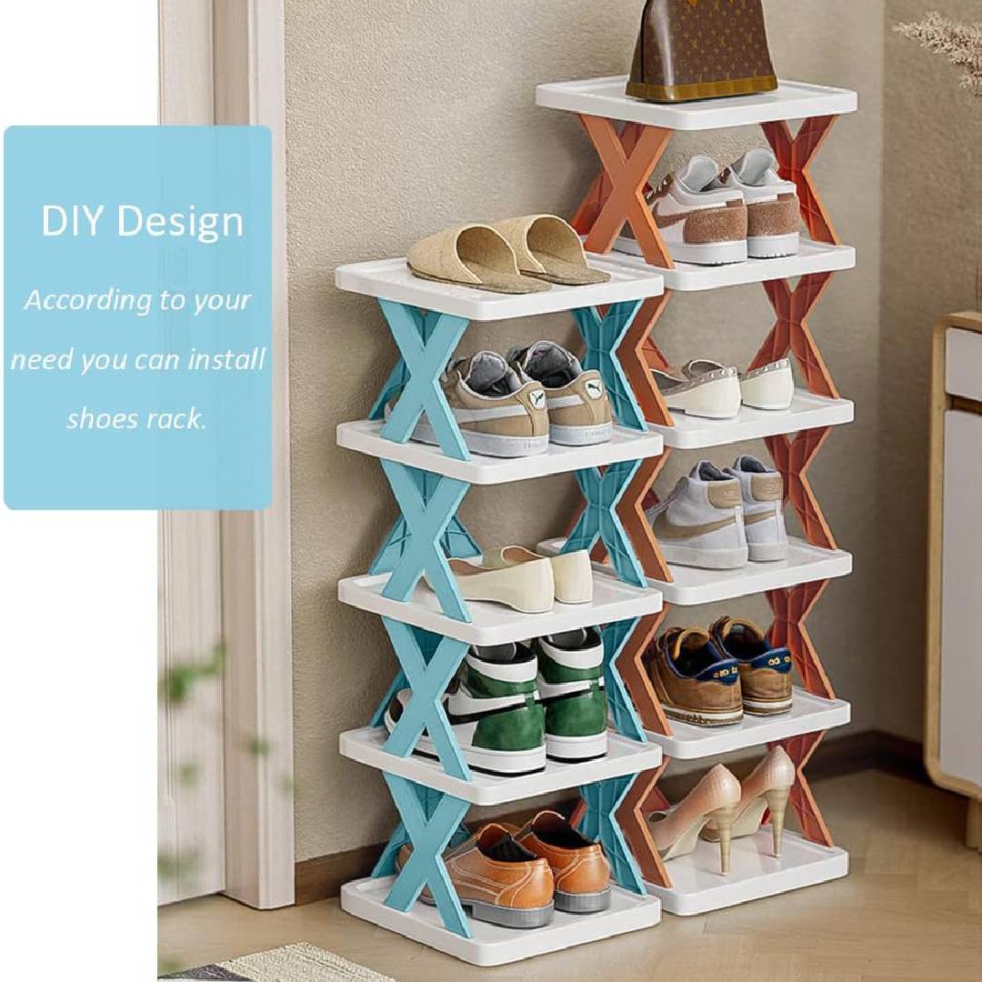 Multi-layer Plastic Shoe Organizer