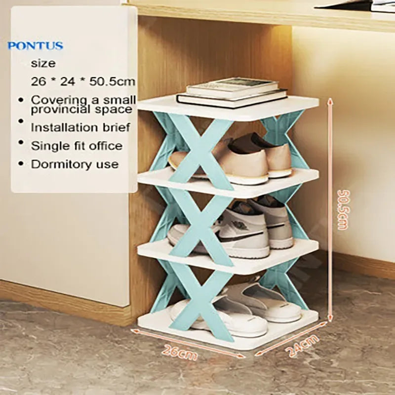 Multi-layer Plastic Shoe Organizer