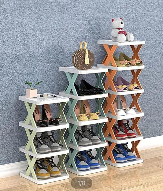 Multi-layer Plastic Shoe Organizer