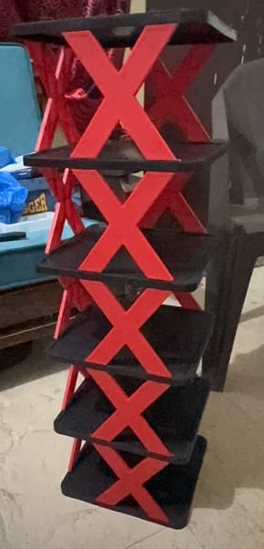 Multi-layer Plastic Shoe Organizer