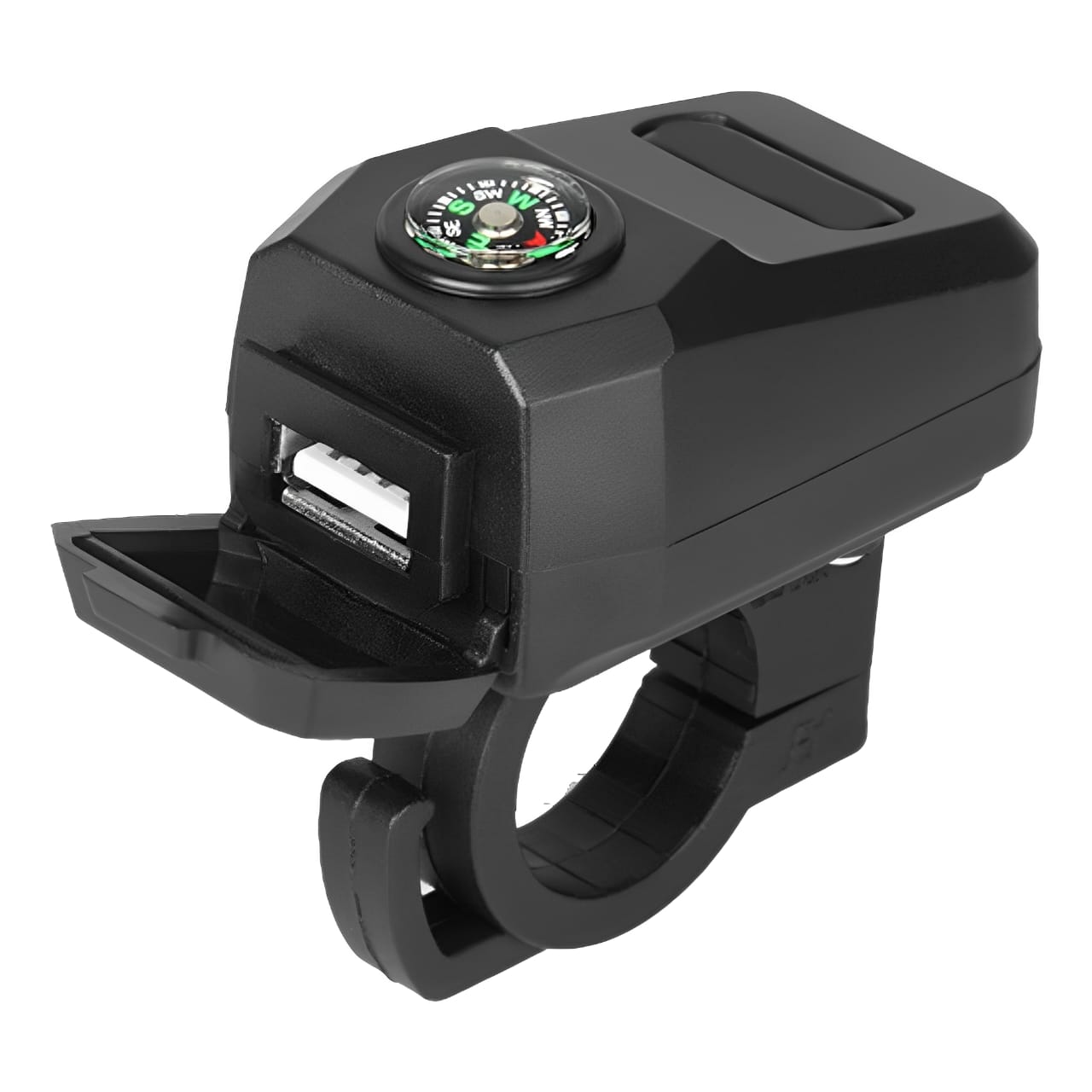 Motorcycles & E-Bikes USB Charger with Compass