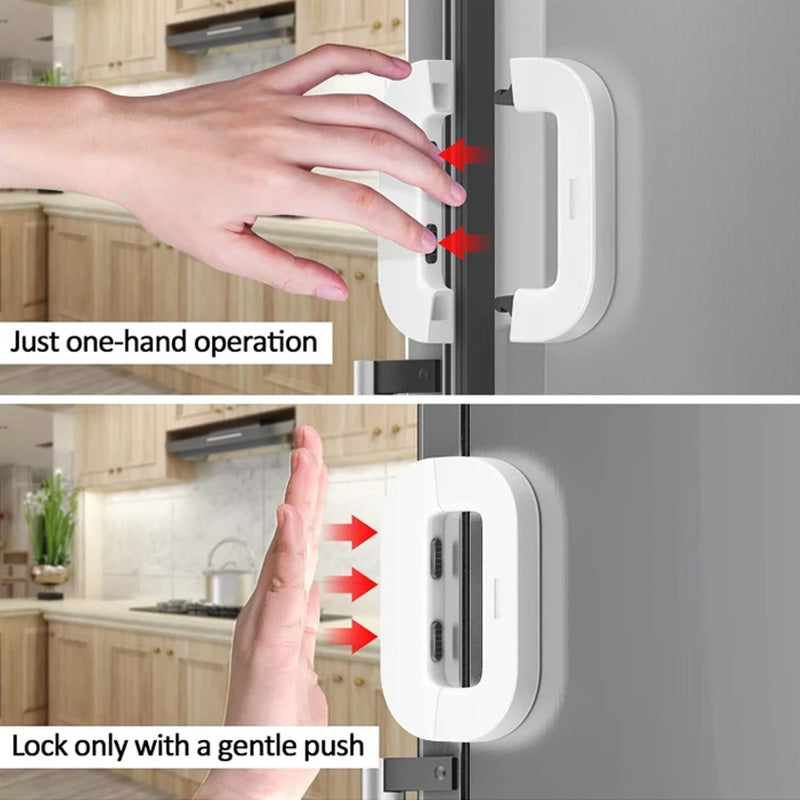 Child Safety Refrigerator Door Lock