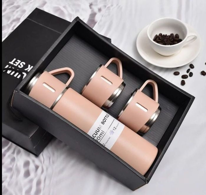 Insulated Vacuum Bottle – Leakproof, Stainless Steel Travel Flask