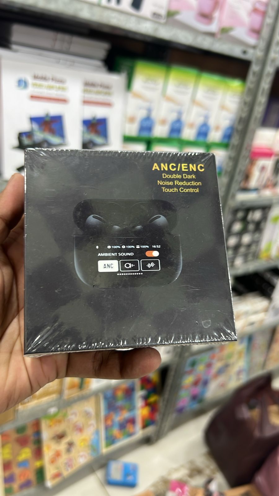 A9 Pro AirPods Pro – Wireless LCD Screen Earbuds -Black