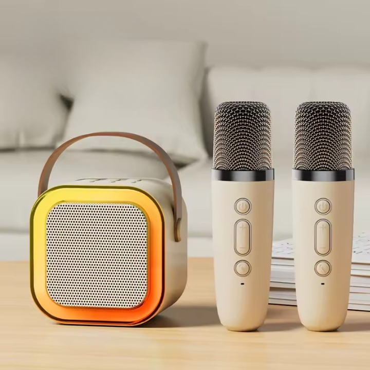 K12 Portable Bluetooth Speaker with Wireless Mic