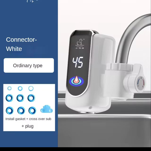 3000W Electric Water Heater Tap Instant Hot Water Faucet Heater Cold Heating Faucet Tankless Instantaneous Water Heater