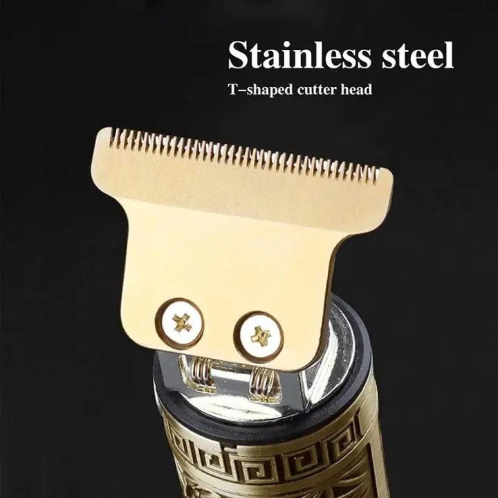 Metal Body Vintage T9 Trimmer & Hair Clipper for Men