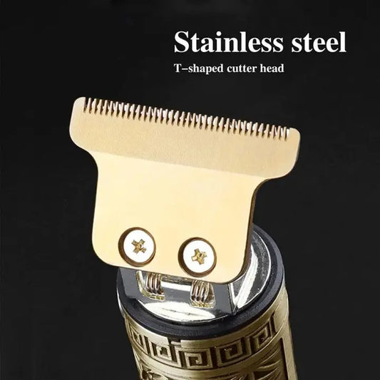Metal Body Vintage T9 Trimmer & Hair Clipper for Men