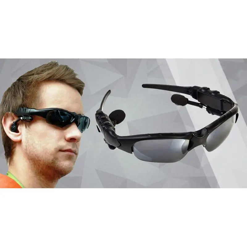 Bluetooth sun glasses with headphones